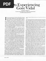 Download On Experiencing Gore Vidal by Jesse Walker SN273145095 doc pdf