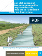 Medición del potencial hidrológico en Guatemala