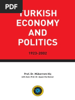 Turkish Economy 1923 2002