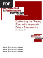 Download Optimizing the Test Effort With Keyword-Driven Frameworks by neovik82 SN27314802 doc pdf