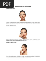 Aula de Ginastica Facial