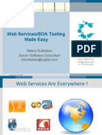 Web Services SOA Testing Made Easy