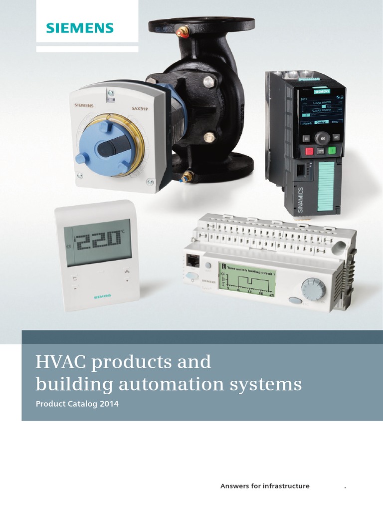 Hvac Catalog Building Automation Efficient Energy Use