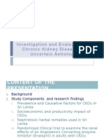 Investigation & Evaluation of CKDU-Final Report