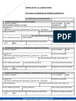 Formulariodemanda de Pension PDF
