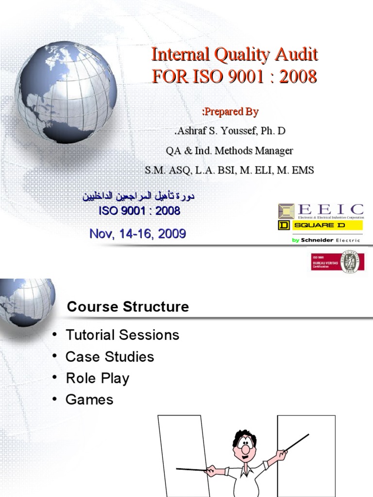 ISO 9001:2008 Internal Quality Audit Guide | PDF | Iso 9000 | Audit