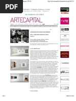 Atlas APRESENTAÇÃO por Georges Didi-Huberman | ATLAS - COMO LEVAR O MUNDO ÀS COSTAS