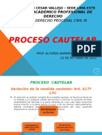 Proceso Cautelar