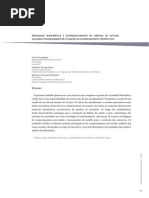 Ansiedade Matemática e Desenvolvimento de Hábitos de Estudo