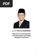 Bio Data Minister Tifatul Sembiring