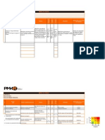 Matriz de Riesgos - Plantilla y Ejemplos