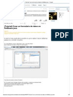 Crear Un Formulario de Datos en NetBeans Java