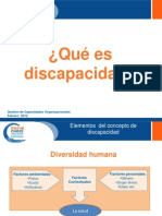 Que Es Discapacidad