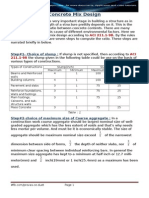 Concrete Mix Design Formula