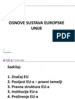 Osnove Sustava Europske Unije 22 - 5 - 2014 - Ms