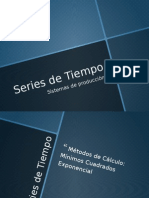 Sistemas de Produccion I Series de Tiempo