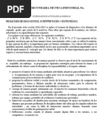 Examen y Resultado de Diagnostico 2