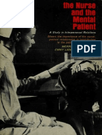 The Nurse and The Mental Patient A Study in Interpersonal Relationship