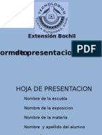 Formato de Presentaciones