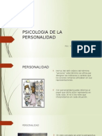 Psicologia de La Personalidad