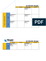 3 Month Study Planner 2015