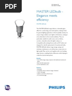 Katalog Lampu Led Philips Incandescent Light Bulb Electromagnetism