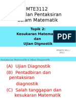 2.kesukaran Matematik Ujian Diagnostik