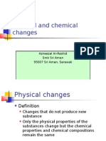 5.1 Physical and Chemical Changes