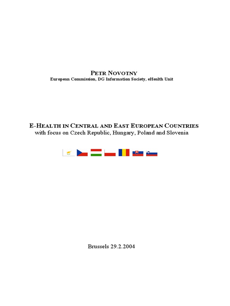 European Ehealth Considerations | PDF | Health Informatics | Telemedicine