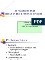 5.7 Decomposition Reaction of Chemical Solution