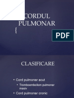 Cordul Pulmonar