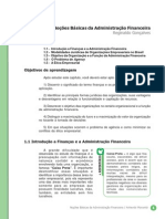 Noções Básicas de Administração Financeira