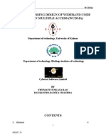 Data Processing Design of Wcdma