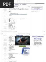 MS Word Bits For Competitive Exams - Set 2 - Gr8AmbitionZ
