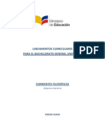 Lineamientos Curriculares Corrientes Filosoficas 151013 PDF