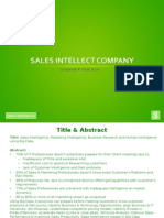 SalesIntellect - Sales Intelligence™ - Deck - With Sample Propalms