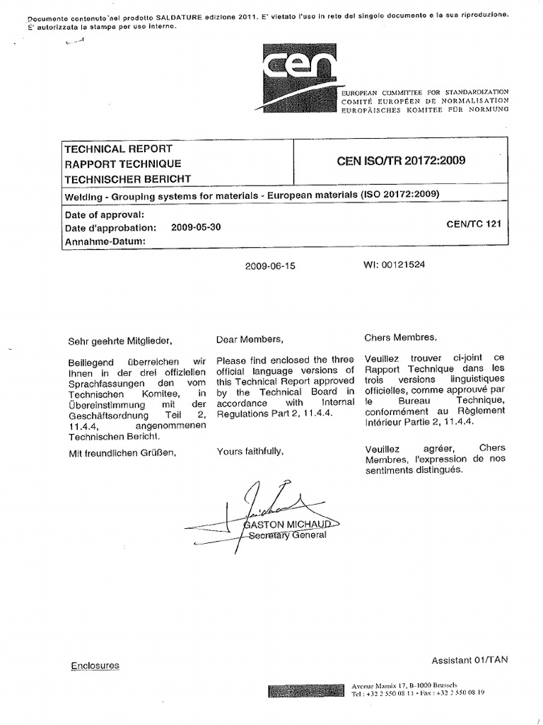 Iso - TR - 20172: 2009 | PDF