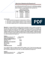 EJERCICIOS - Presupuesto de Capital PDF