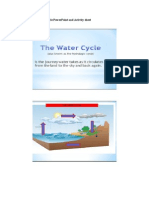 Artifact 4 - The Water Cycle