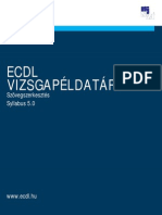 Ecdl Szovegszerkesztes Peldatar PDF