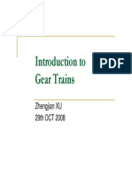 Introduction to Gear Trains