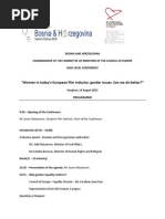 Download Programme Sarajevo Conference En by Francine Raveney SN273257681 doc pdf