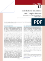 Chapter 12 - M Ultifactorial Inheritance and Complex Diseases