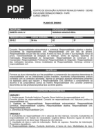 Plano de Ensino - Direito Civil IV
