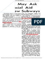 Metro chair Fred Gardiner said city will need to build transit and expressways (Dec. '55)