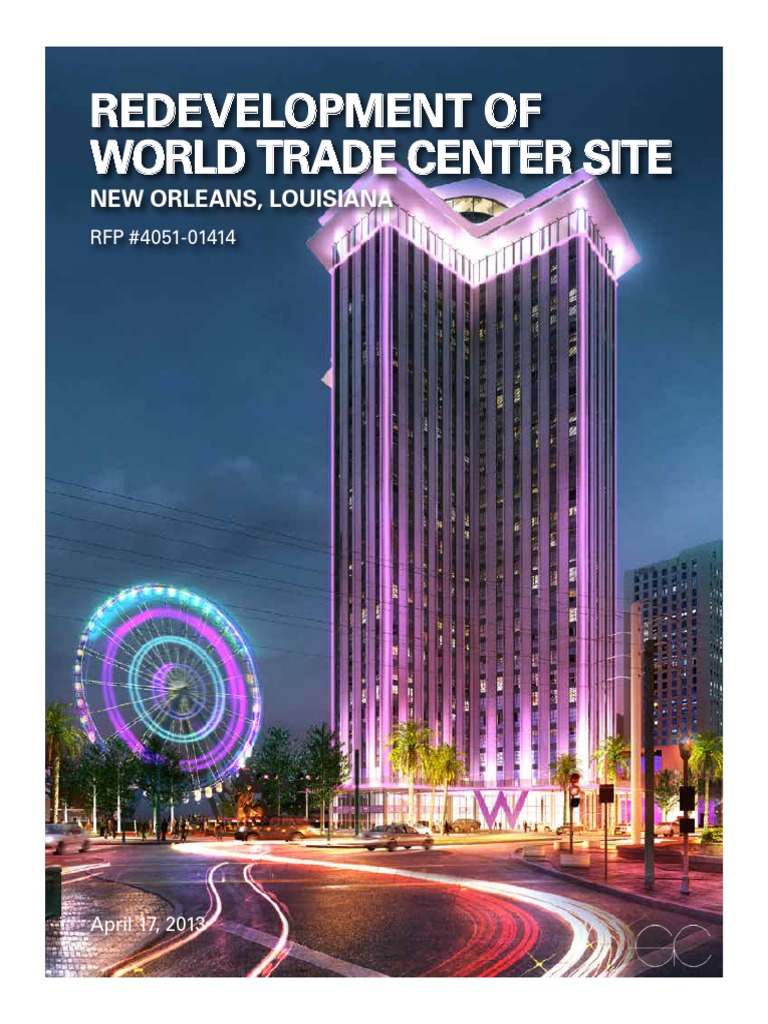 Gatehouse Capital New Orleans WTC Proposal PDF New Orleans Tourism