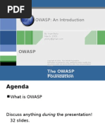 Introduction to OWASP