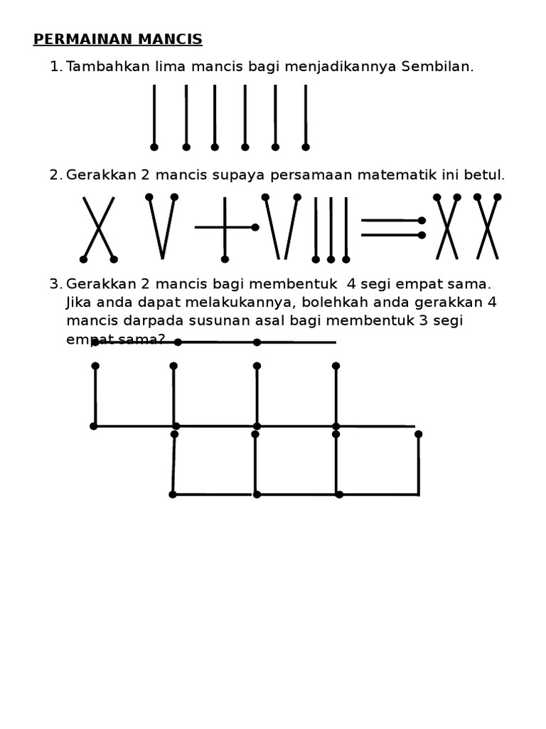 Permainan Mancis Pdf