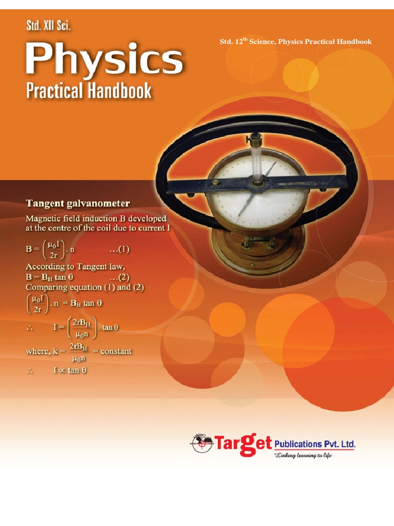 STD Xii Physics Practical Handbook | PDF | Science & Mathematics ...