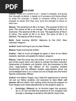 Turn Over Ceremony San Roque School Building Pdf